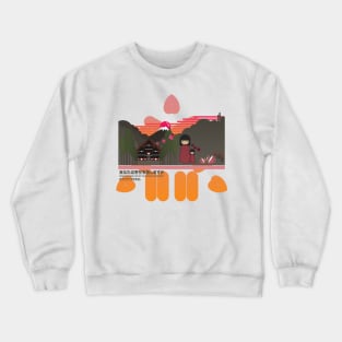 Japanese Illustration Crewneck Sweatshirt